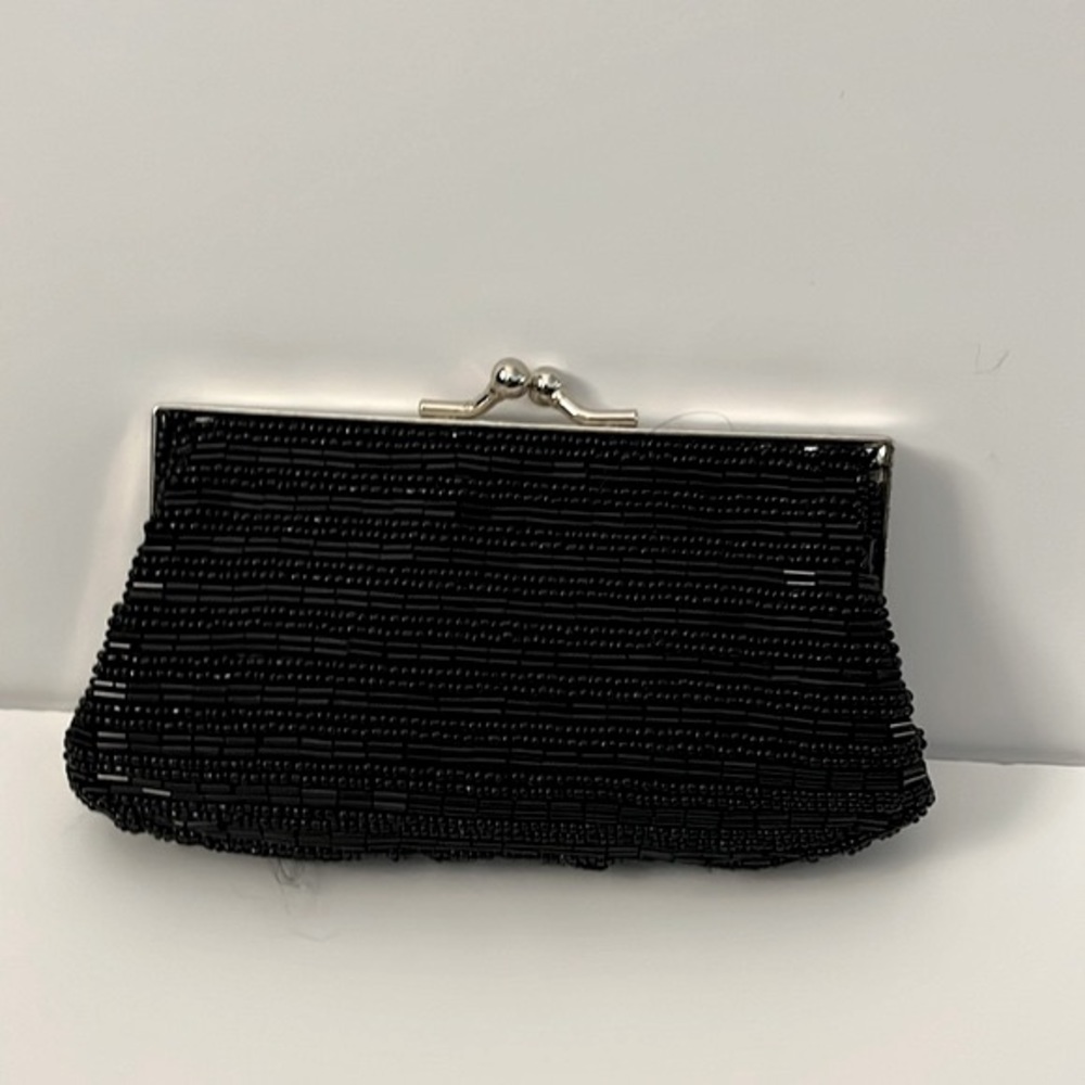 BRAND NEW BEADED CLUTCH/SHOULDER BAG